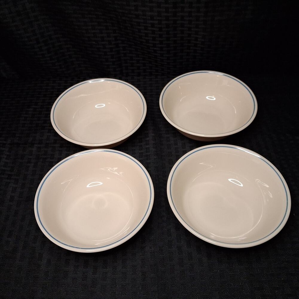 Corelle Country Violets Cereal Soup Bowls Lot of 4 Replacement Pieces Ivory